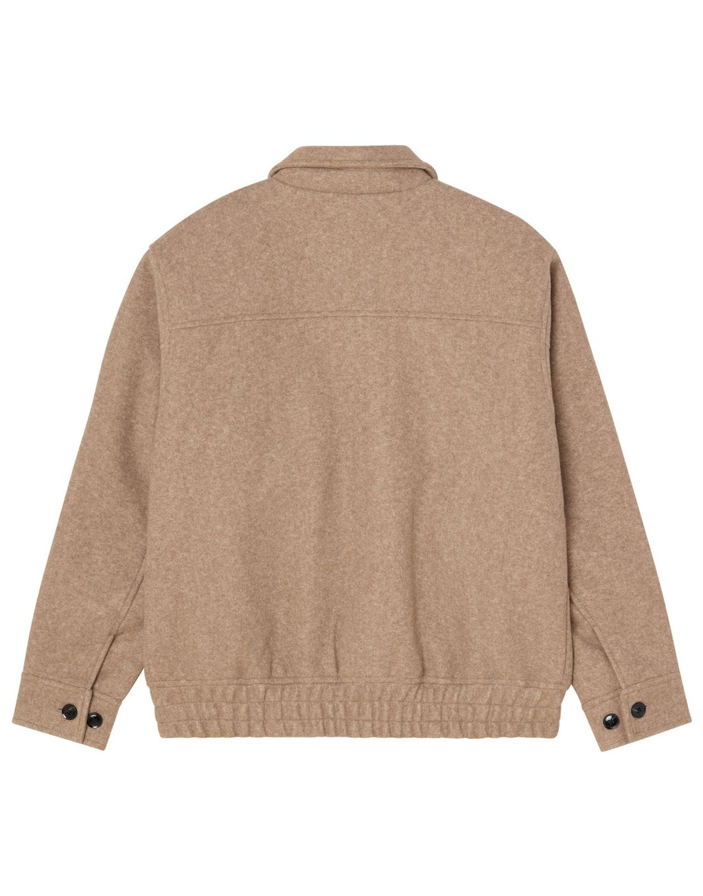 OBEY Giacca Ledger Blouson con Zip Latte