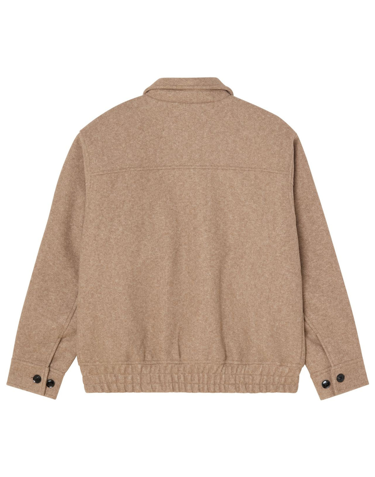 OBEY Giacca Ledger Blouson con Zip Latte