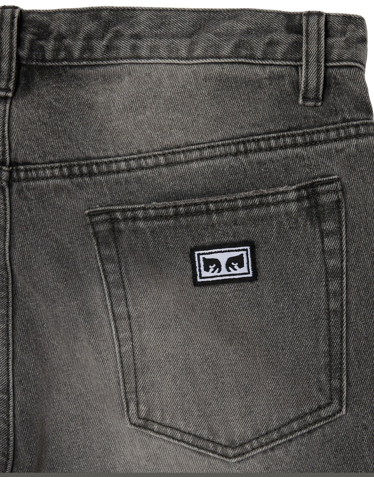 OBEY Jeans Boxcar Cinque Tasche Archive Grey