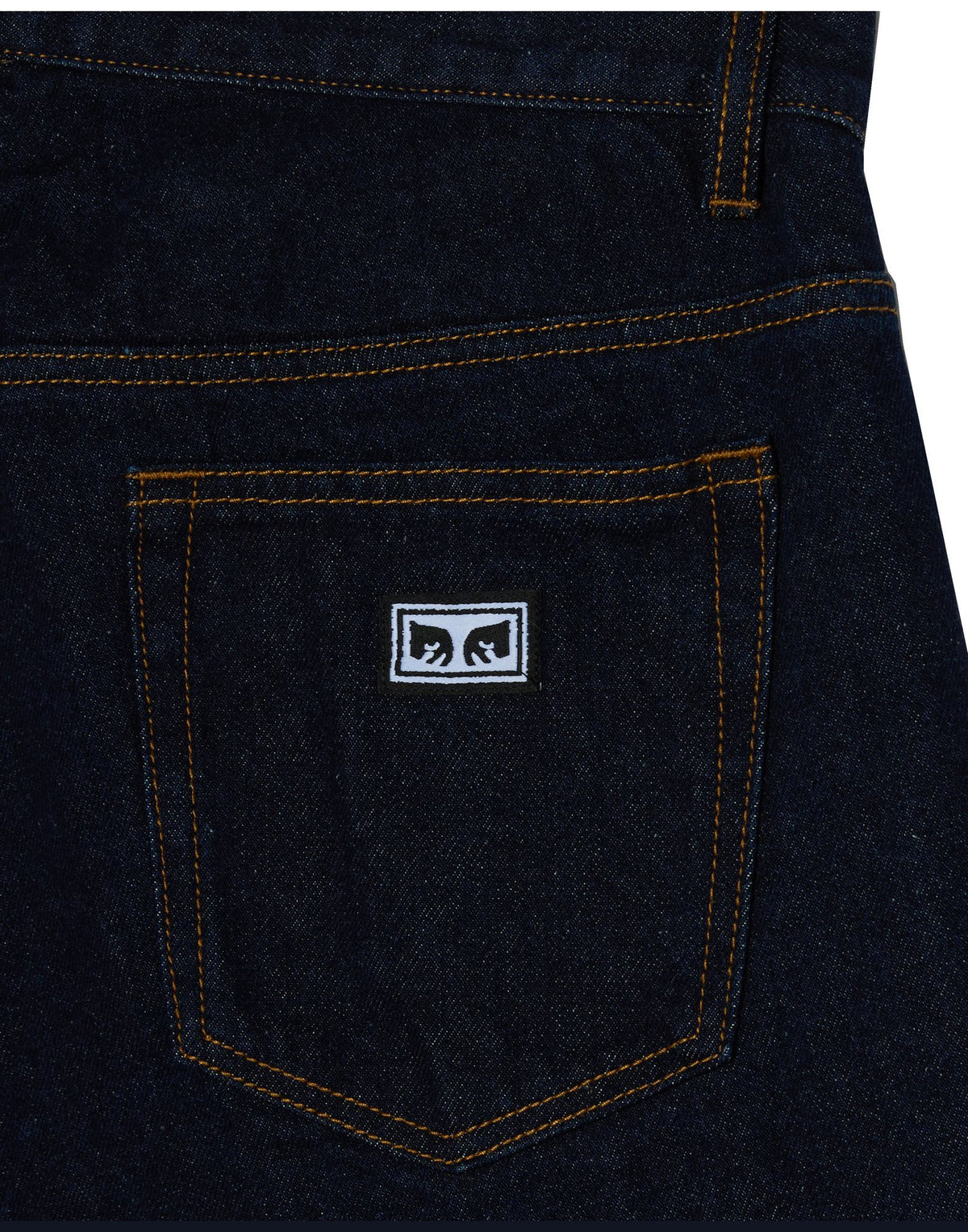 OBEY Jeans Boxcar Cinque Tasche Rinse Indigo