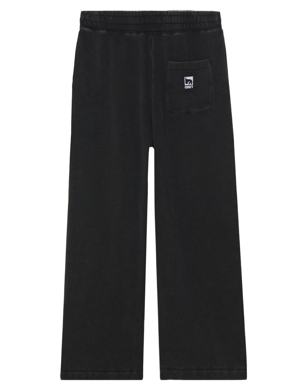 OBEY Pantaloni Post in Felpa Dusty Black Limo