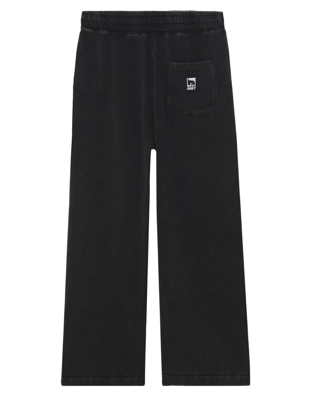 OBEY Pantaloni Post in Felpa Dusty Black Limo