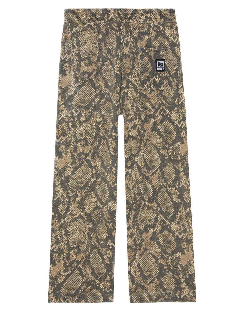 OBEY Pantaloni Post in Felpa Dusty Vintage Rattle Snak