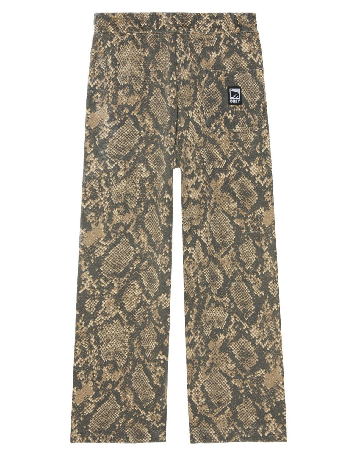 OBEY Pantaloni Post in Felpa Dusty Vintage Rattle Snak