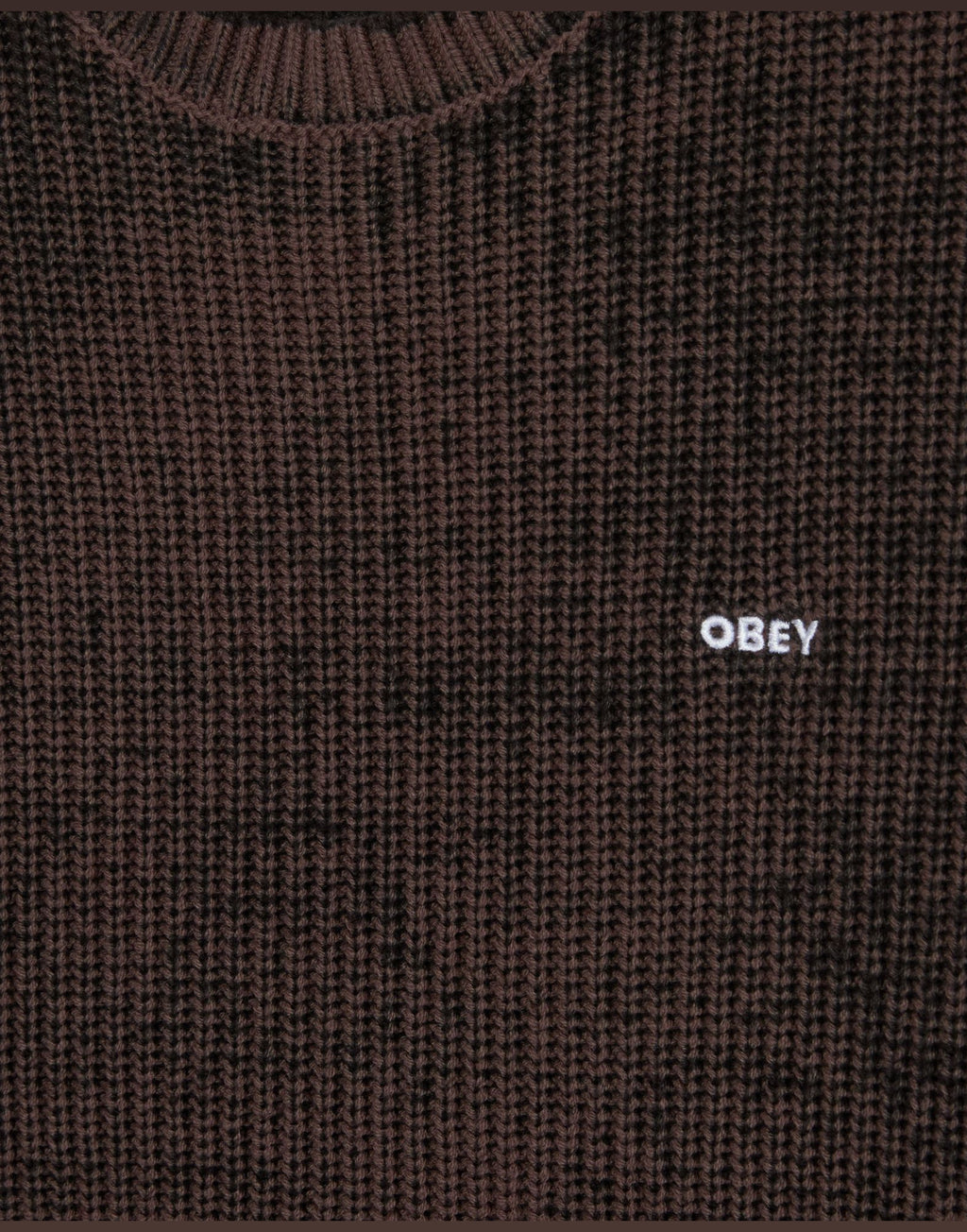 OBEY Maglione Spray Effect Girocollo Morel Multi