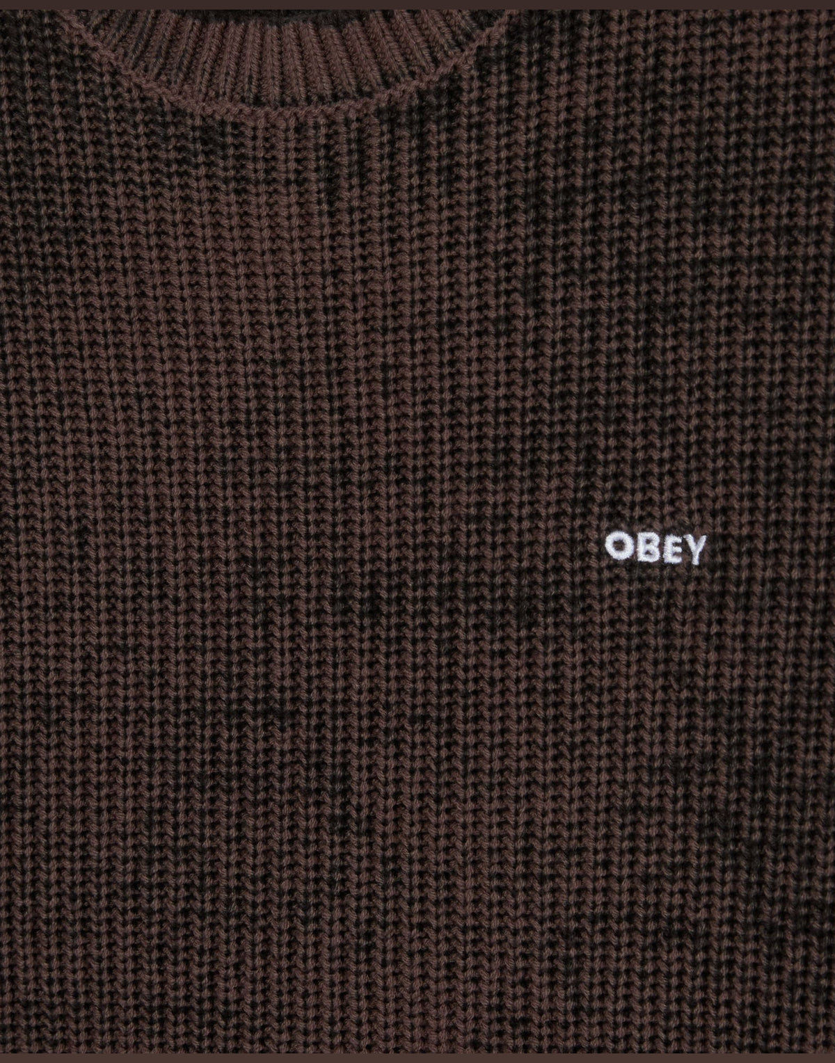 OBEY Maglione Spray Effect Girocollo Morel Multi