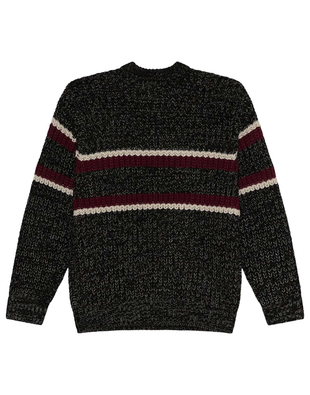 OBEY Maglione Alden a Righe Grey Multi