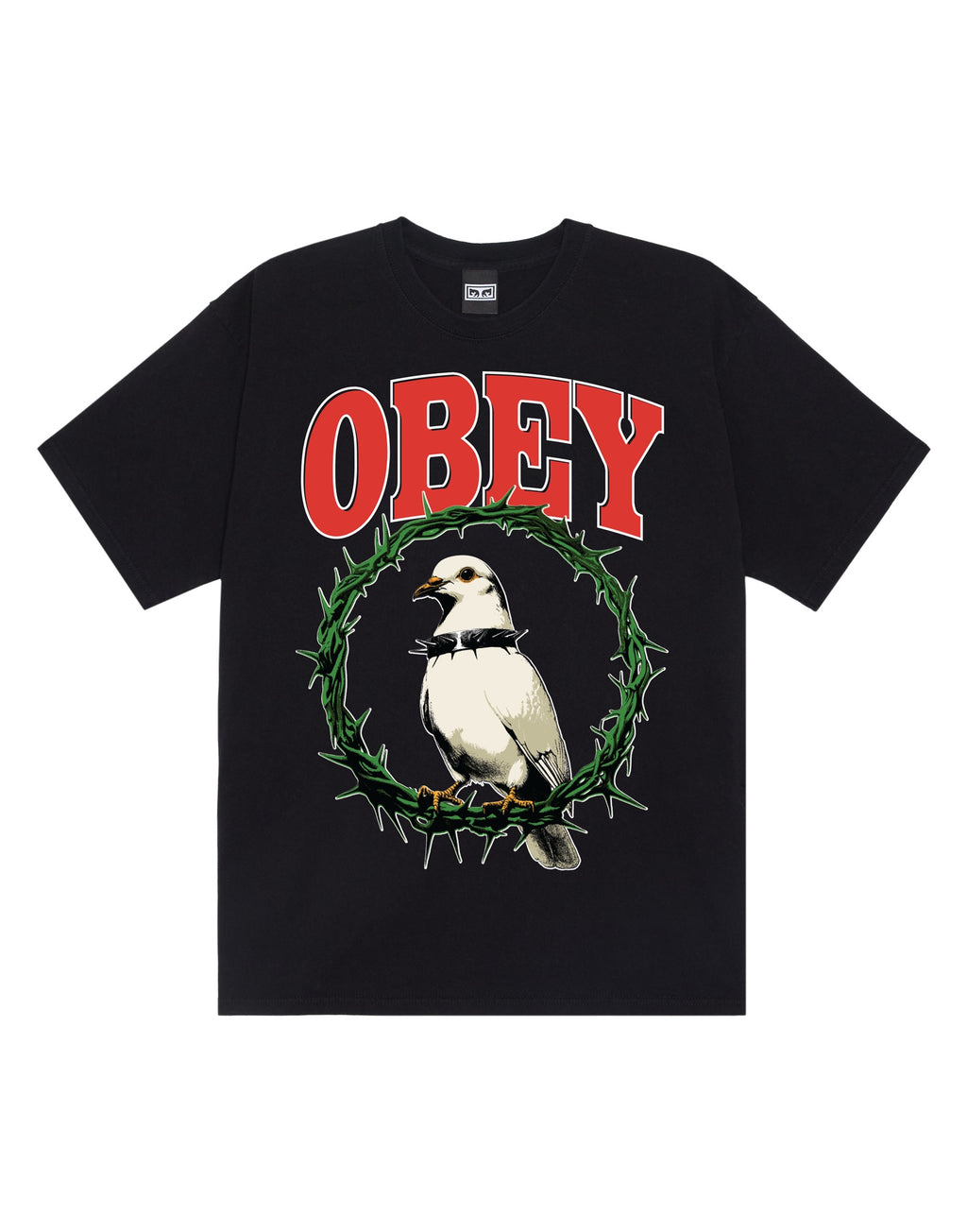 OBEY T-shirt Thorns of Peace Black