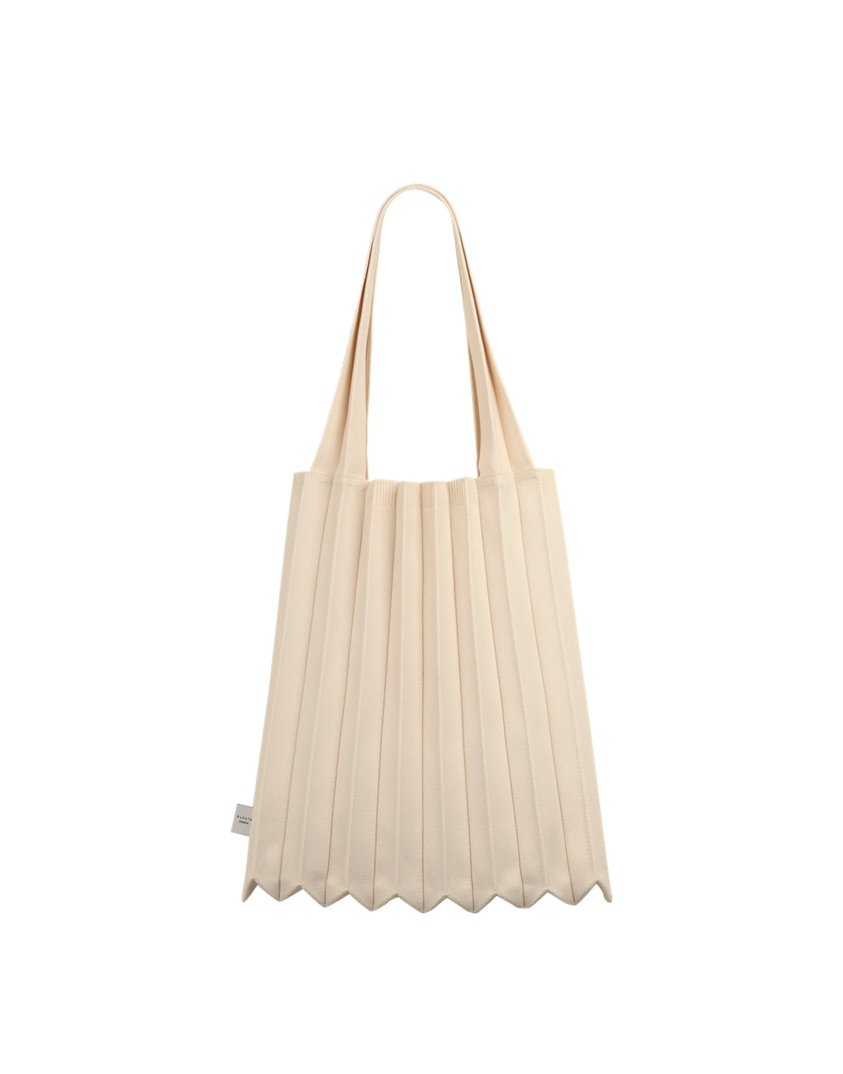 PLEATSMAMA Borsa New Shoulder Bag Plissè Ivory