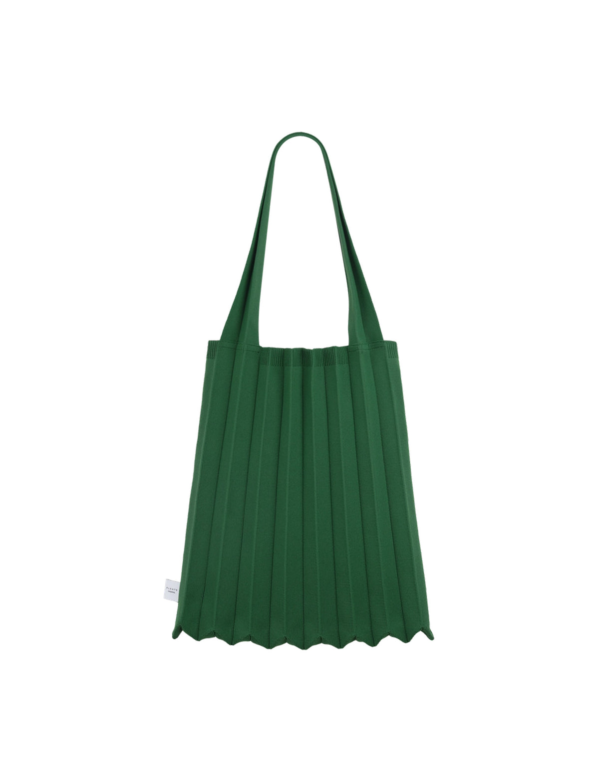 PLEATSMAMA Borsa New Shoulder Bag Plissè Green