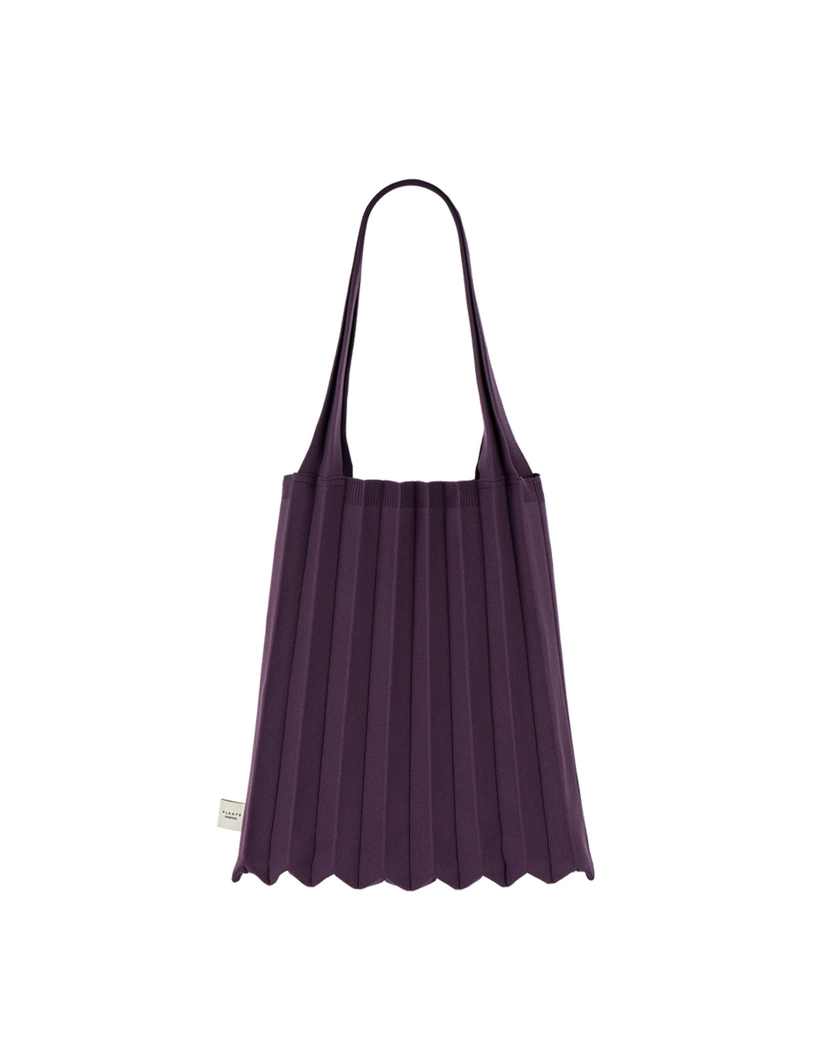 PLEATSMAMA Borsa New Shoulder Bag Plissè Deep Purple