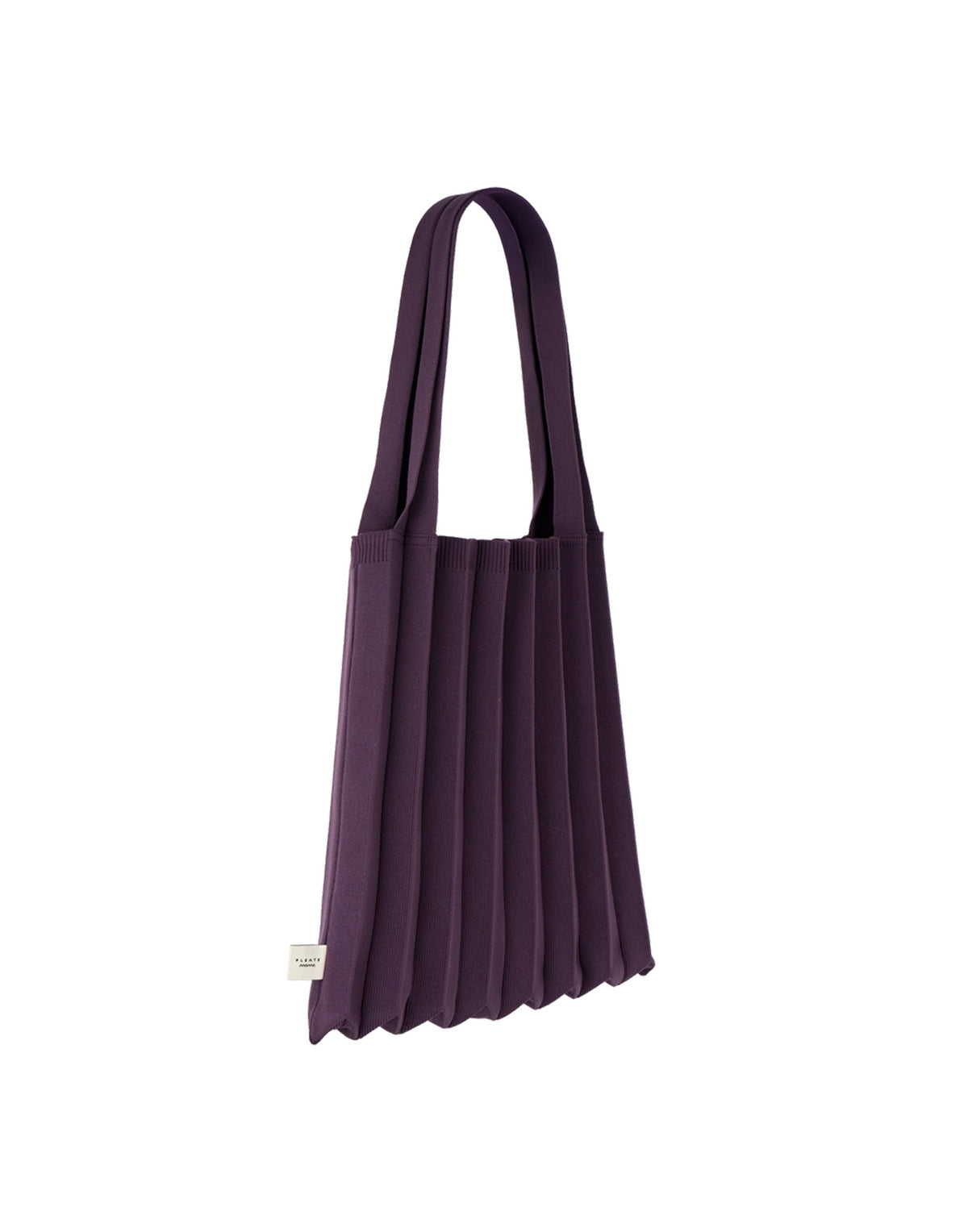 PLEATSMAMA Borsa New Shoulder Bag Plissè Deep Purple