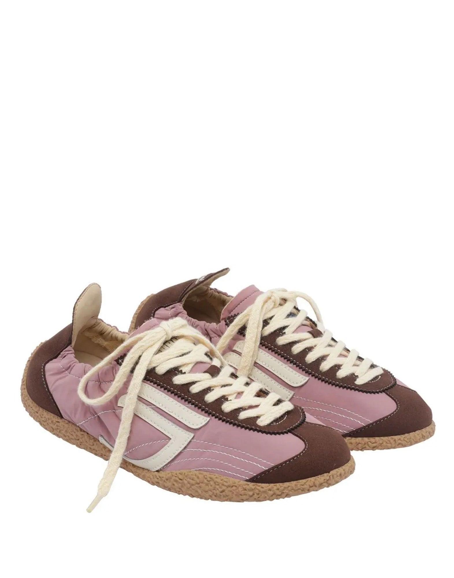 PURAAI Sneakers 9.01 Corsa Suede/Nylon Flamingo