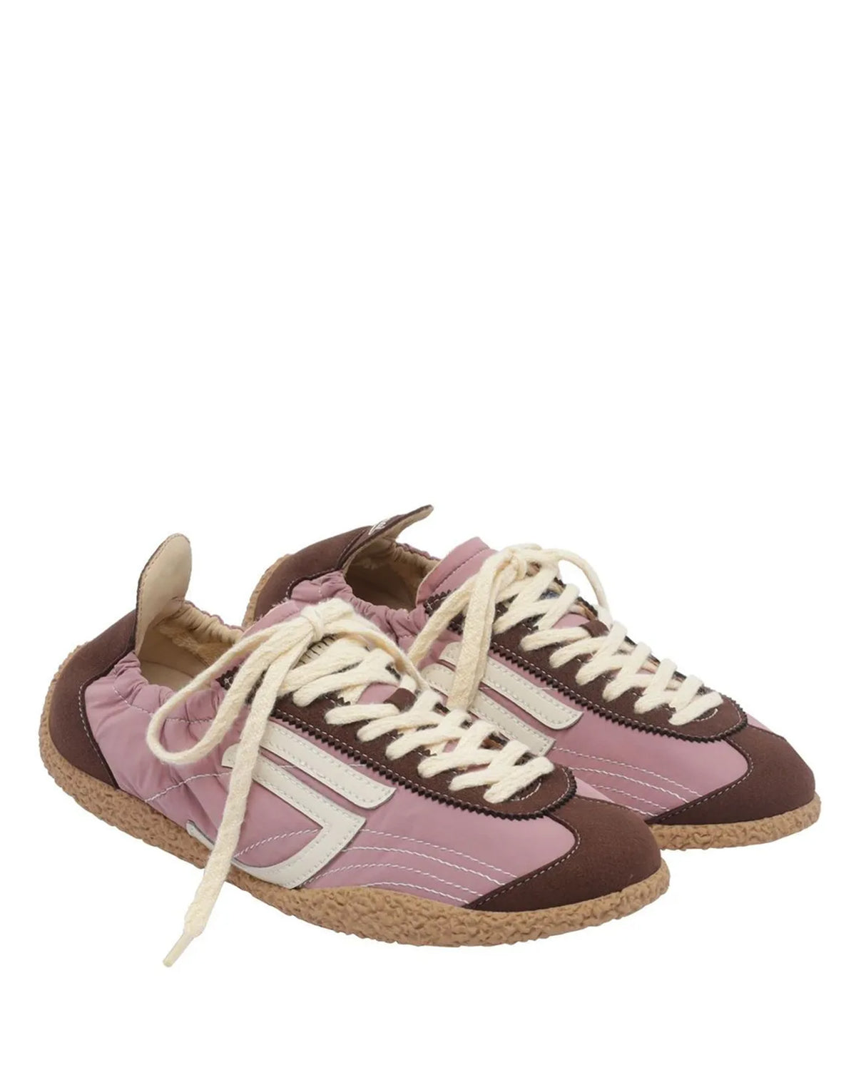 PURAAI Sneakers 9.01 Corsa Suede/Nylon Flamingo