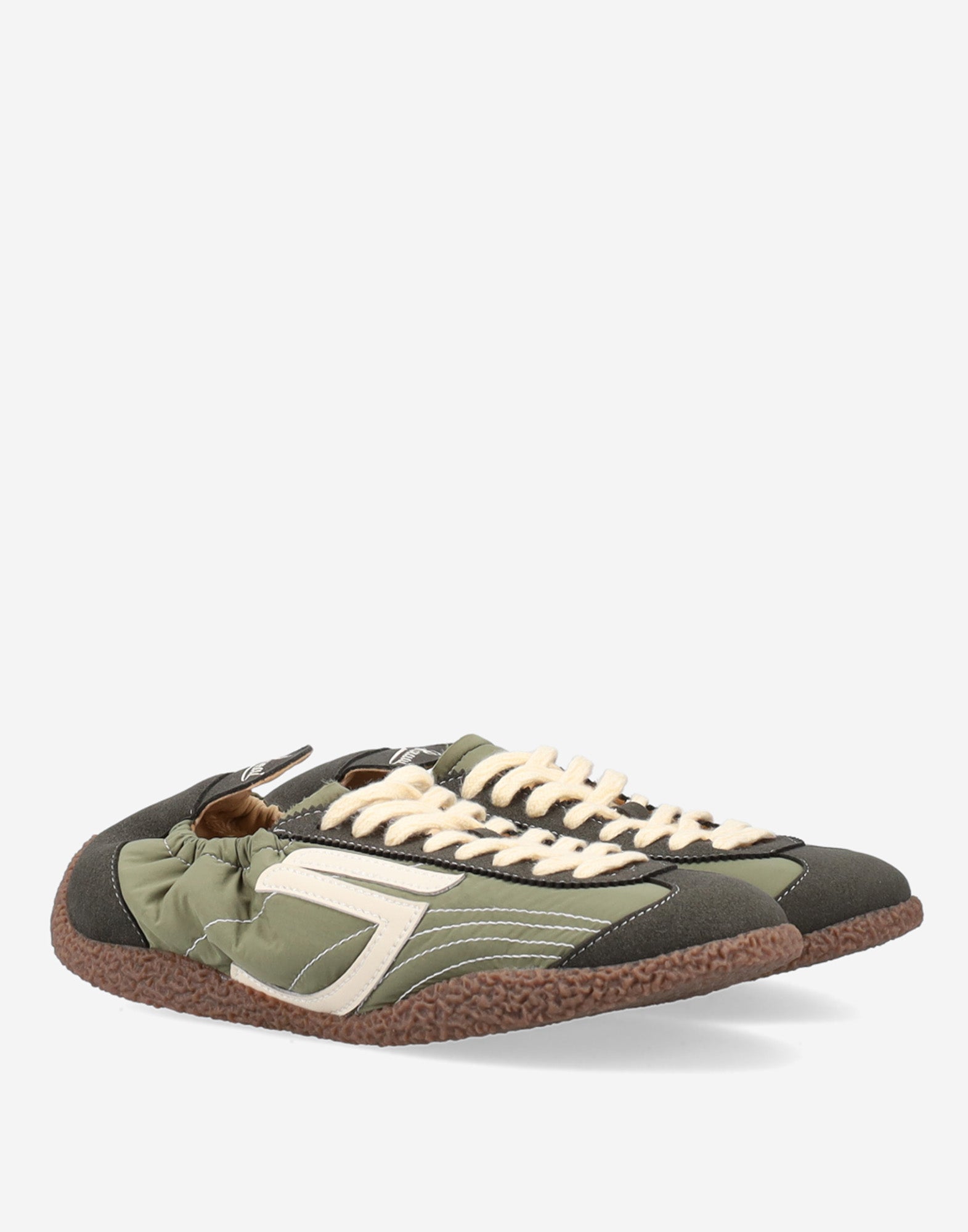 PURAAI Sneakers 9.01 Corsa Suede/Nylon Forest
