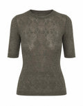 SEA NY Maglia Argyle in Lana Merino Salvia