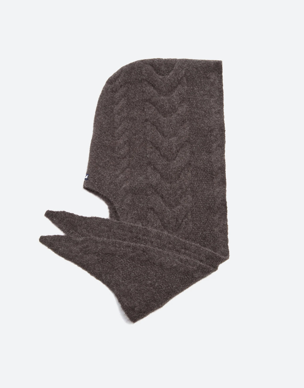 SEA NY Cappello Sciarpa Allen in Maglia a Trecce Charcoal