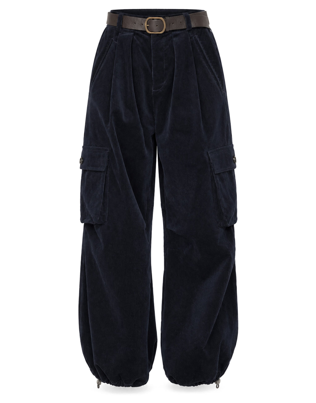 SEA NY Pantaloni in Velluto a Coste Navy