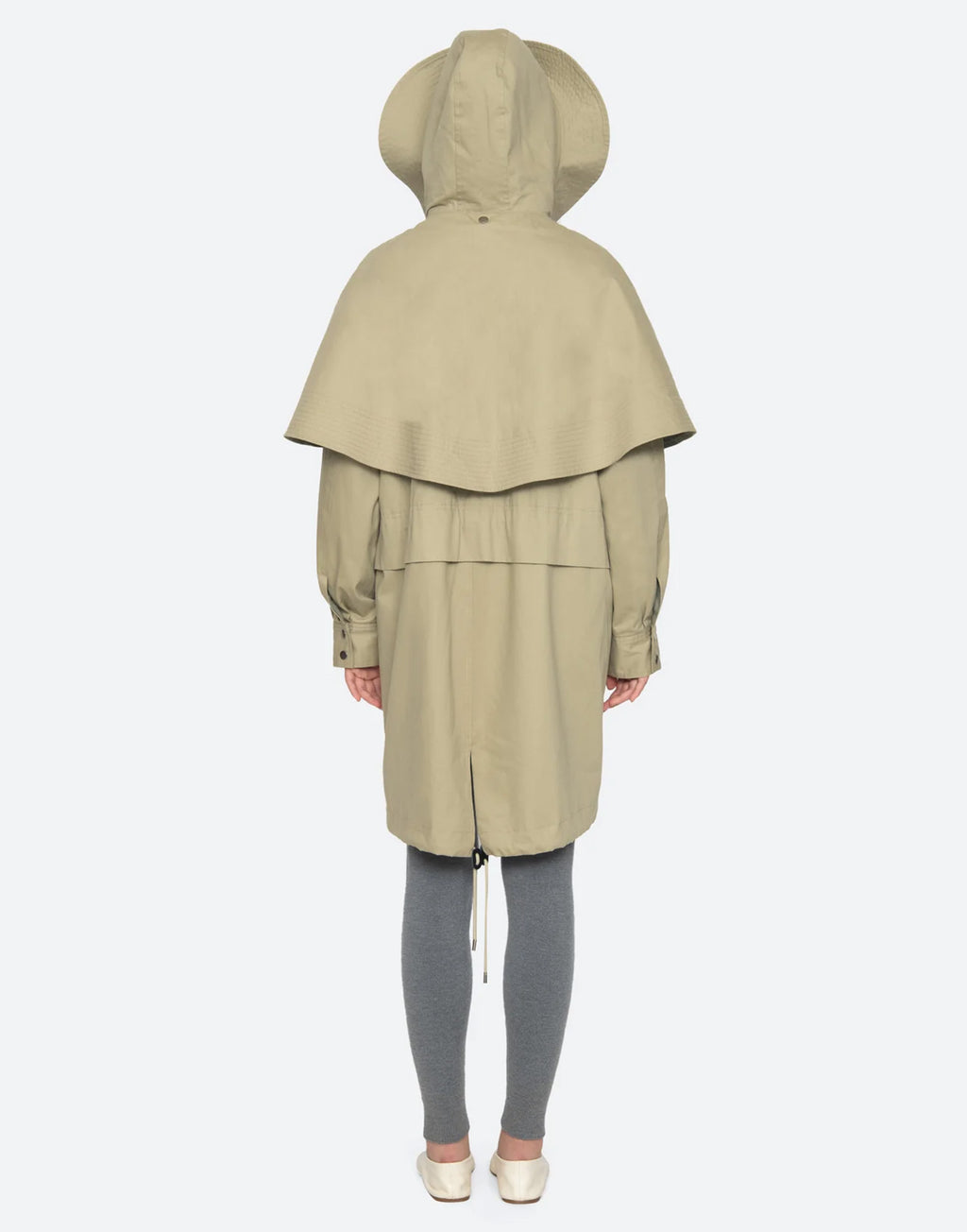 SEA NY Cappotto Workwear Taupe