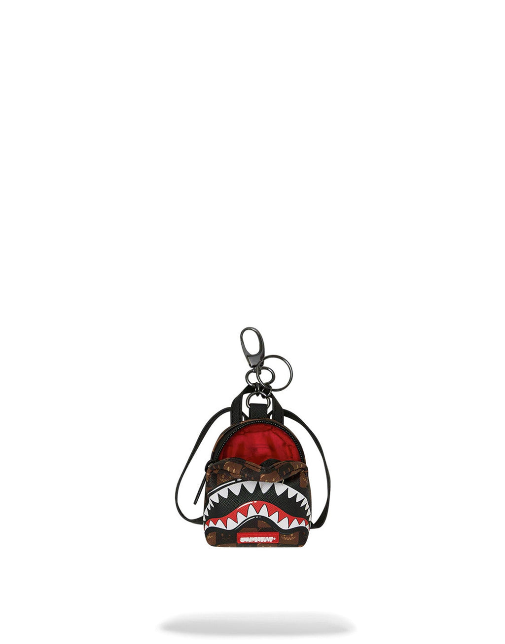 SPRAYGROUND Portachiavi SHARKS IN PARIS WTF BUBBLE BROWN CHECK
KEYCHAIN