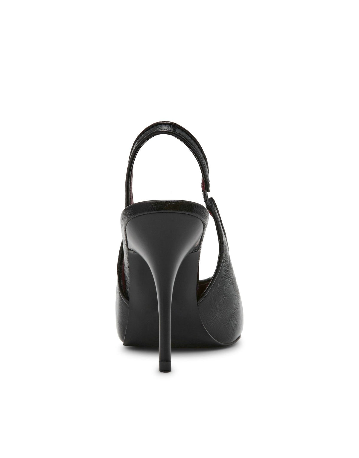 STEVE MADDEN Scarpe Slingback Andromeda a Punta Nero Pelle