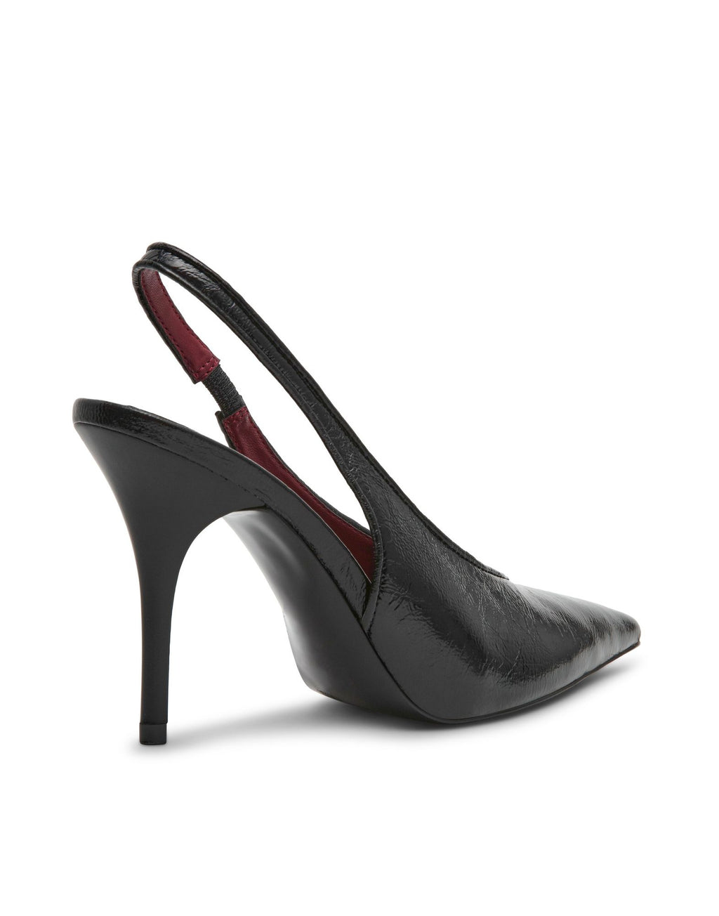 STEVE MADDEN Scarpe Slingback Andromeda a Punta Nero Pelle