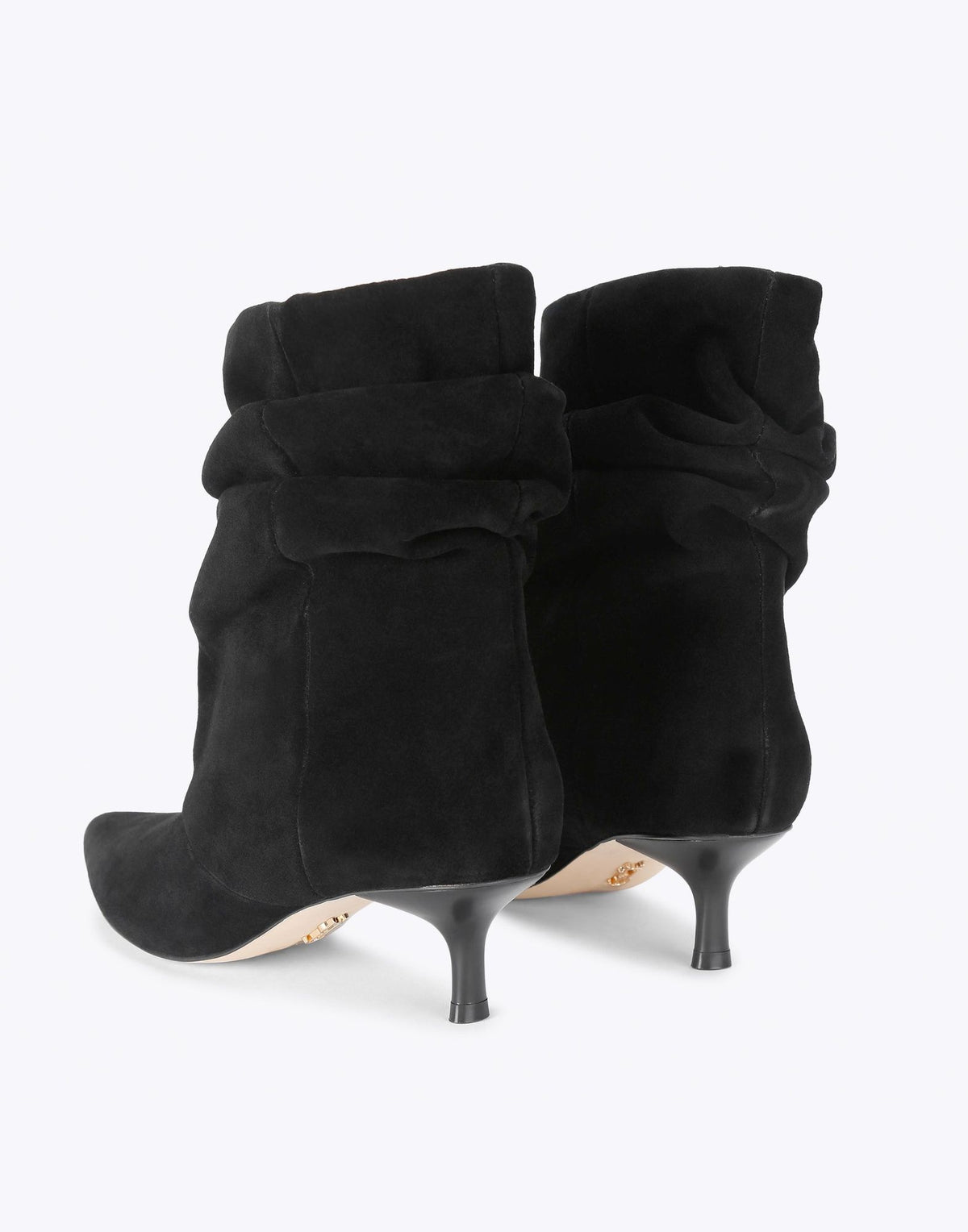 STEVE MADDEN Stivaletti Flux con Tacco Nero Suede