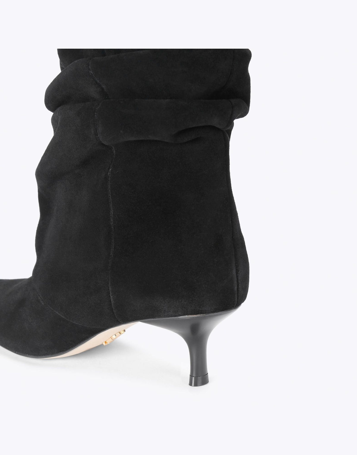 STEVE MADDEN Stivaletti Flux con Tacco Nero Suede