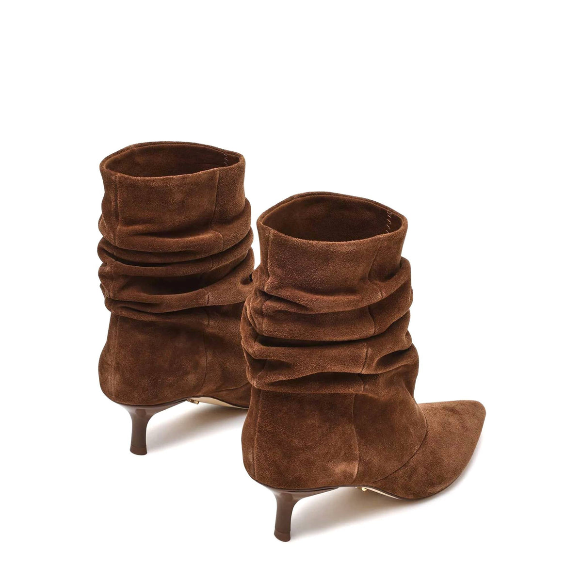 STEVE MADDEN Stivaletti Flux con Tacco Chestnut Suede