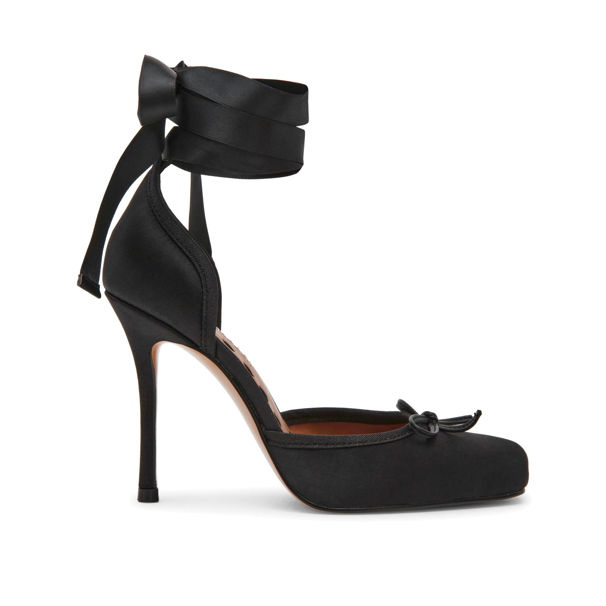 STEVE MADDEN Sandali Larina con Cinturino Nero Satin
