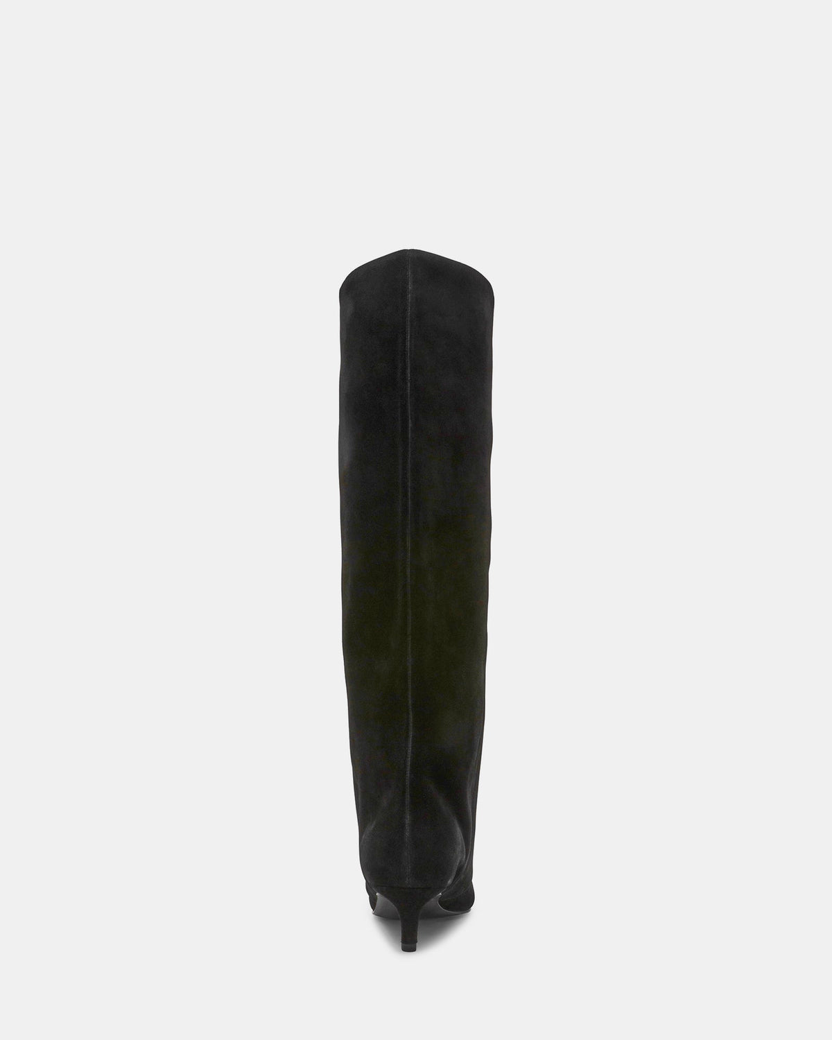 STEVE MADDEN Stivali Luca a Punta con Tacco Nero Suede