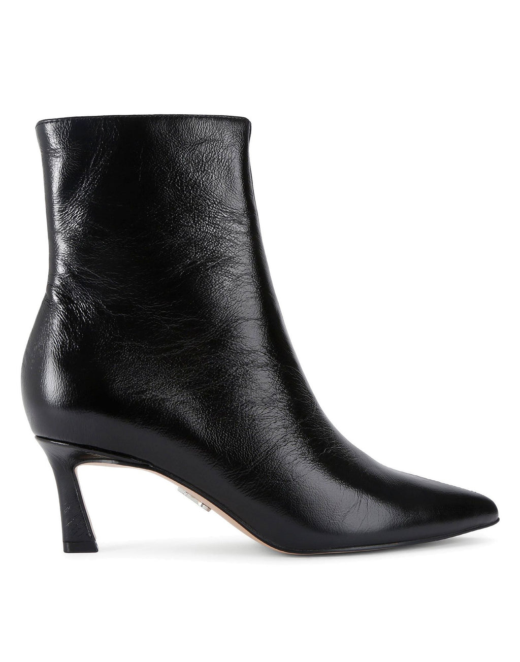 STEVE MADDEN Stivaletti Lulah a Punta con Tacco Nero Pelle