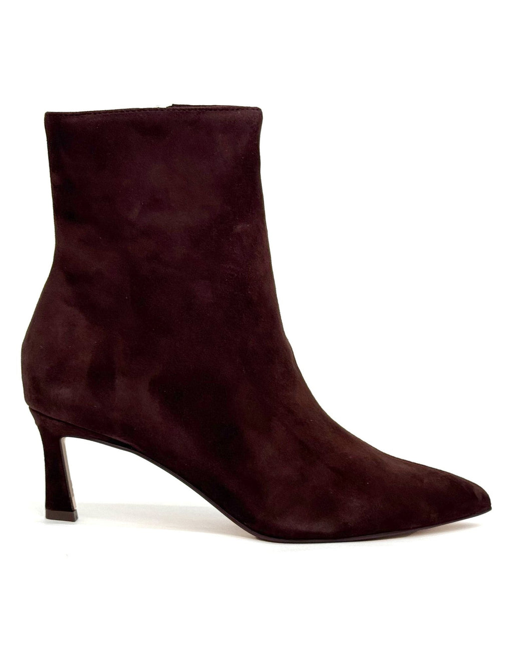 STEVE MADDEN Stivaletti Lulah a Punta con Tacco Ground Coffee Suede