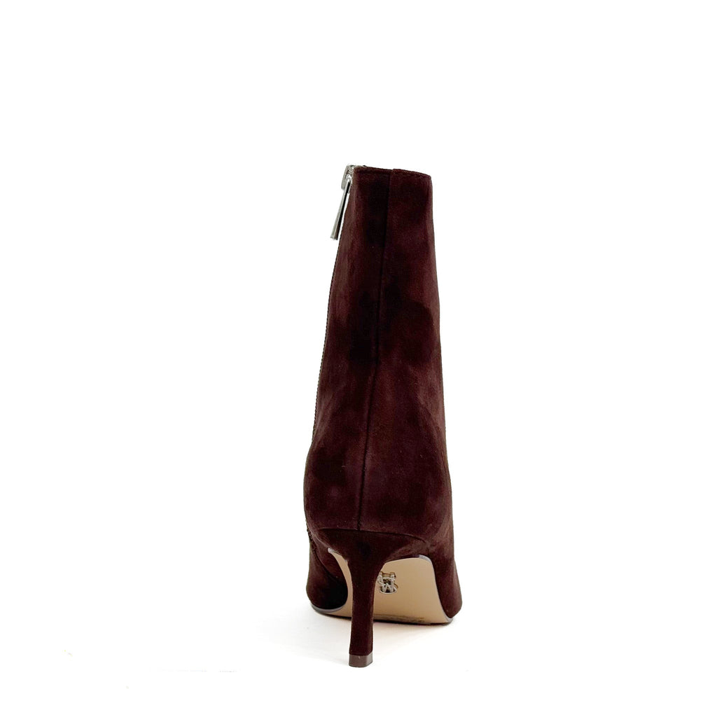 STEVE MADDEN Stivaletti Lulah a Punta con Tacco Ground Coffee Suede