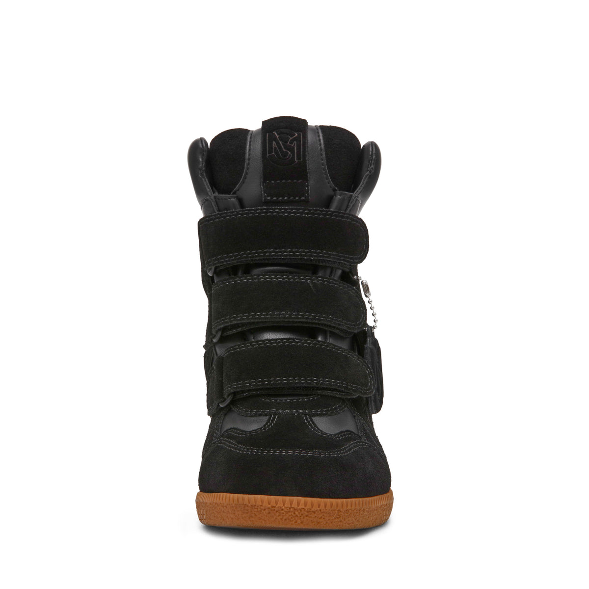 STEVE MADDEN Sneakers Mavis con Strappi Nero Suede