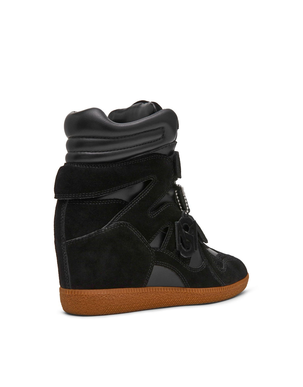 STEVE MADDEN Sneakers Mavis con Strappi Nero Suede
