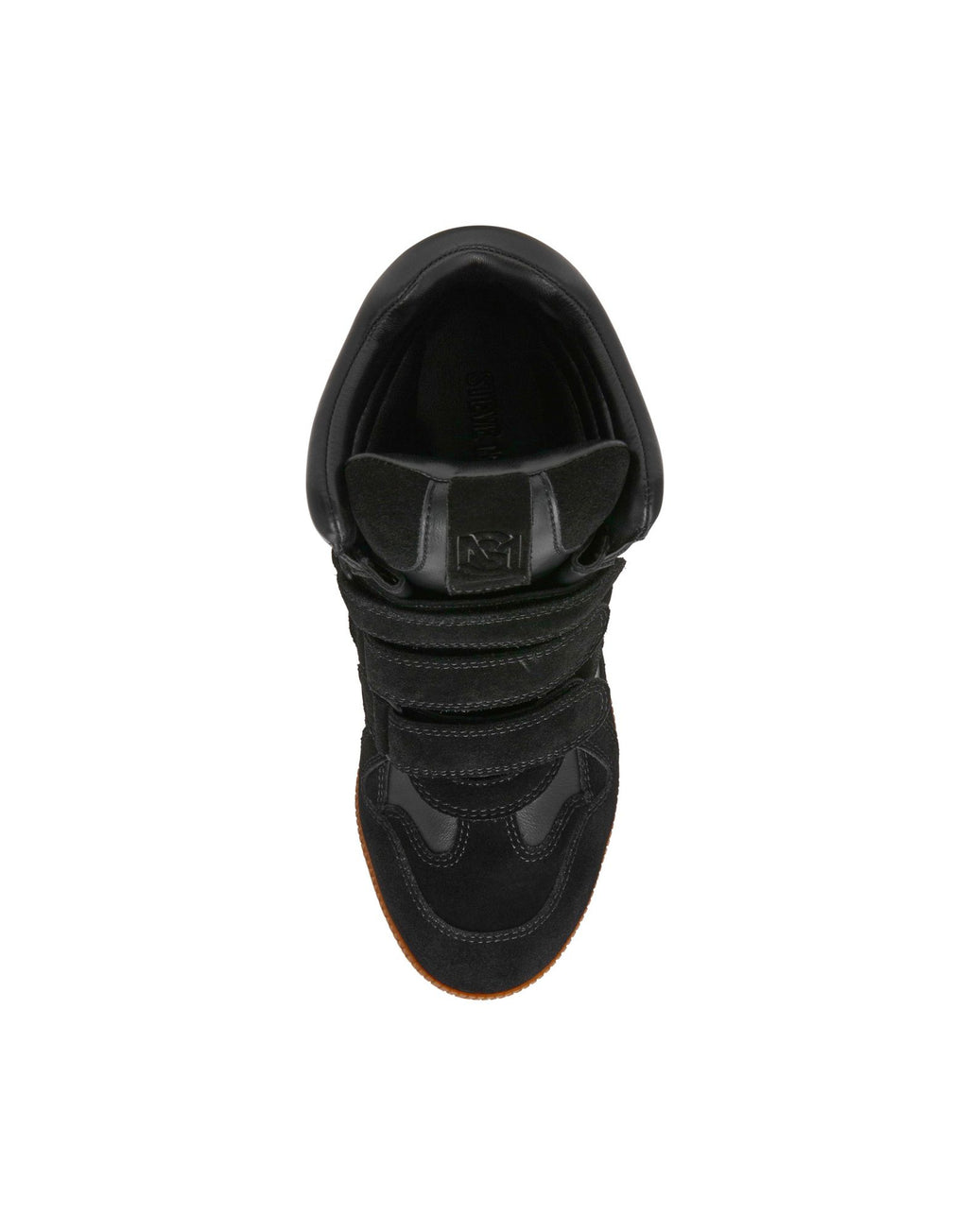 STEVE MADDEN Sneakers Mavis con Strappi Nero Suede