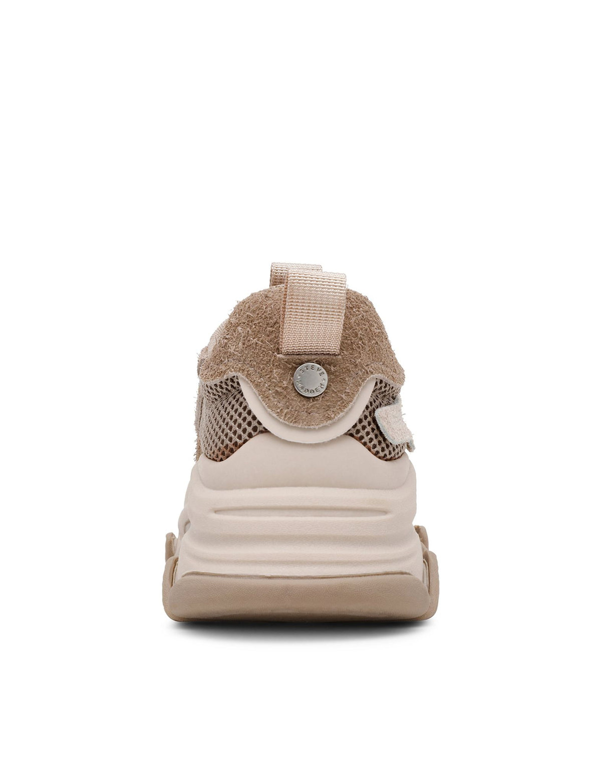 STEVE MADDEN Sneakers Possession-E con Suola Chunky Taupe/Grigio Suede