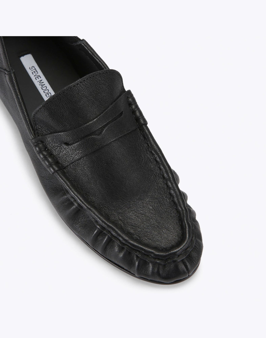 STEVE MADDEN Mocassini Roger con Mascherina Nero Pelle