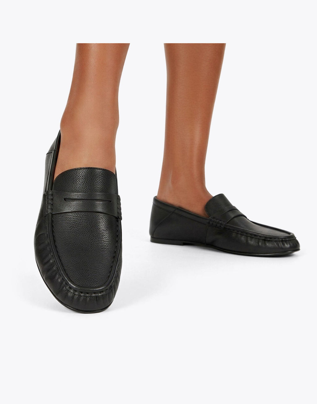 STEVE MADDEN Mocassini Roger con Mascherina Nero Pelle