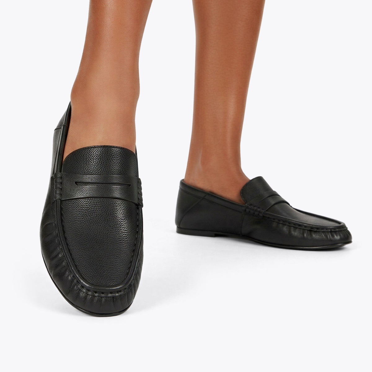 STEVE MADDEN Mocassini Roger con Mascherina Nero Pelle