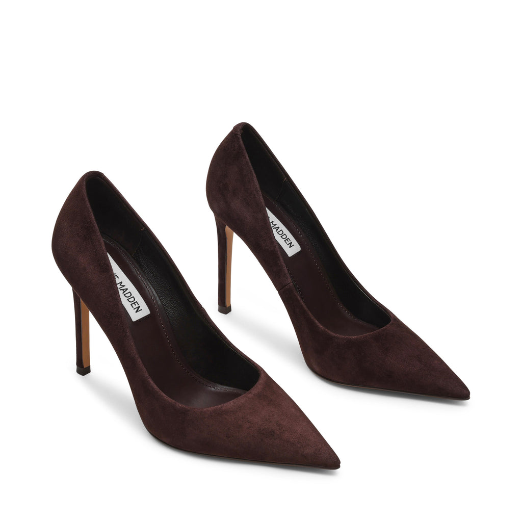 STEVE MADDEN Décolleté Thrive a Punta Marrone Suede