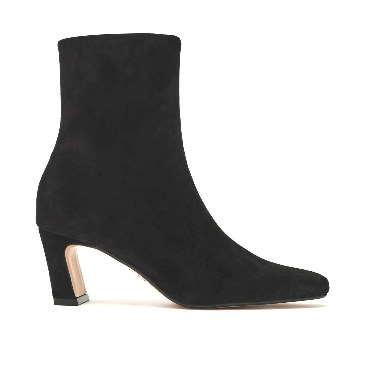 STEVE MADDEN Stivaletti Willah a Punta con Tacco Nero Suede