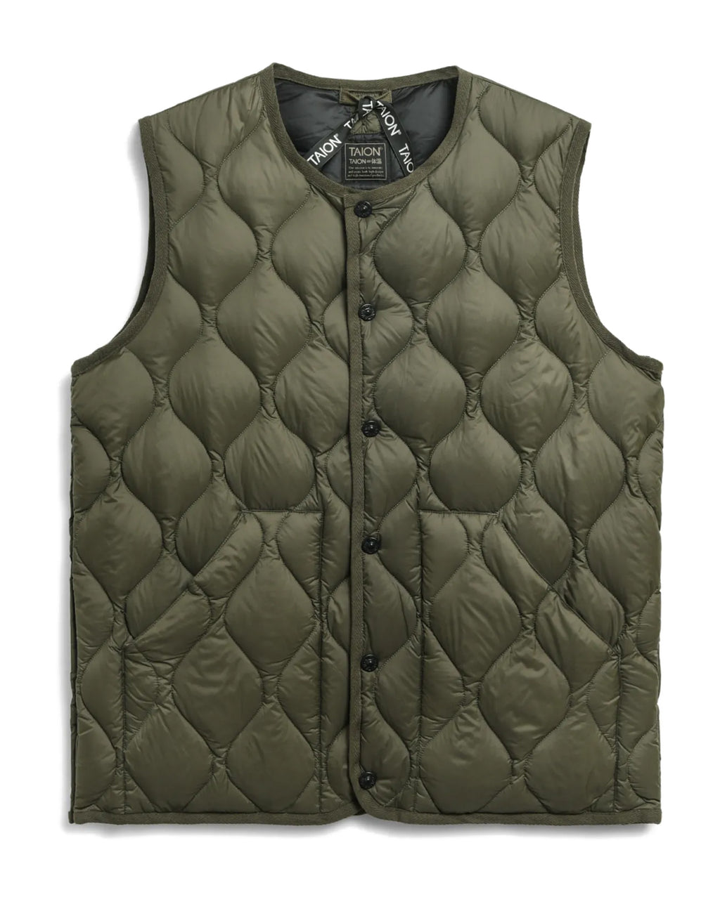 TAION Gilet Military Soft Shell Dark Olive