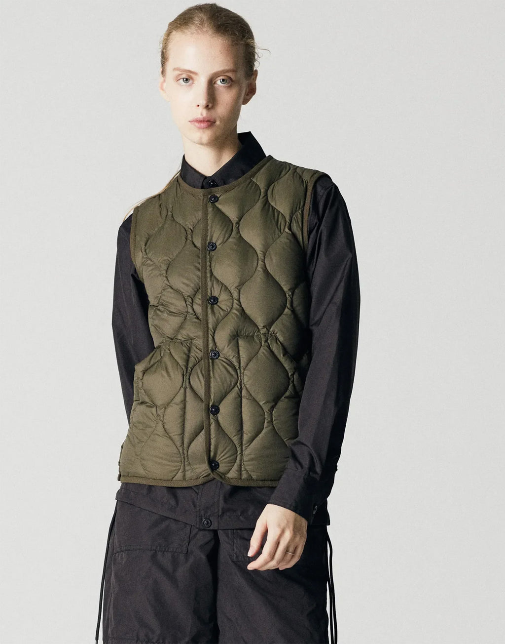 TAION Gilet Military Soft Shell Dark Olive