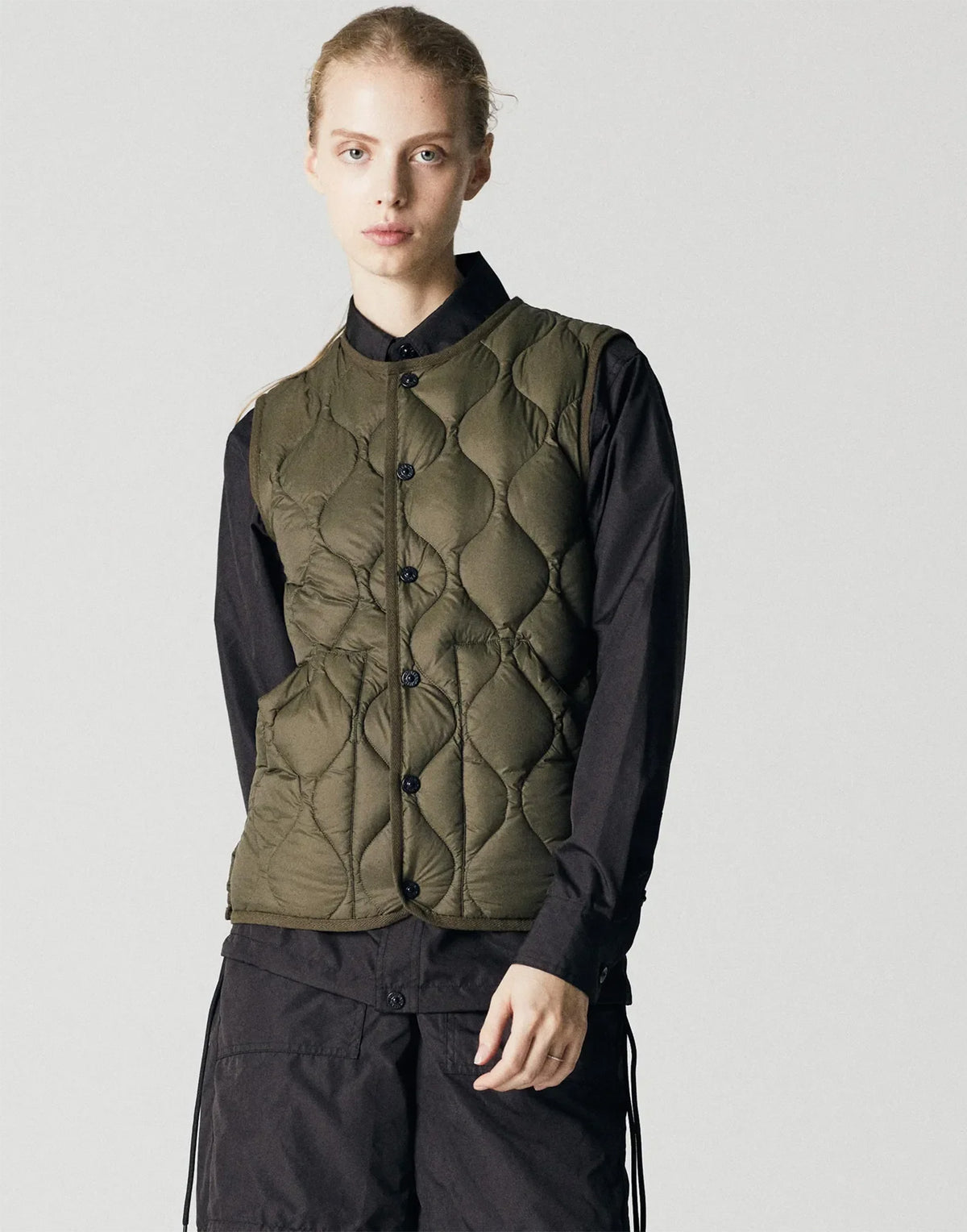 TAION Gilet Military Soft Shell Dark Olive