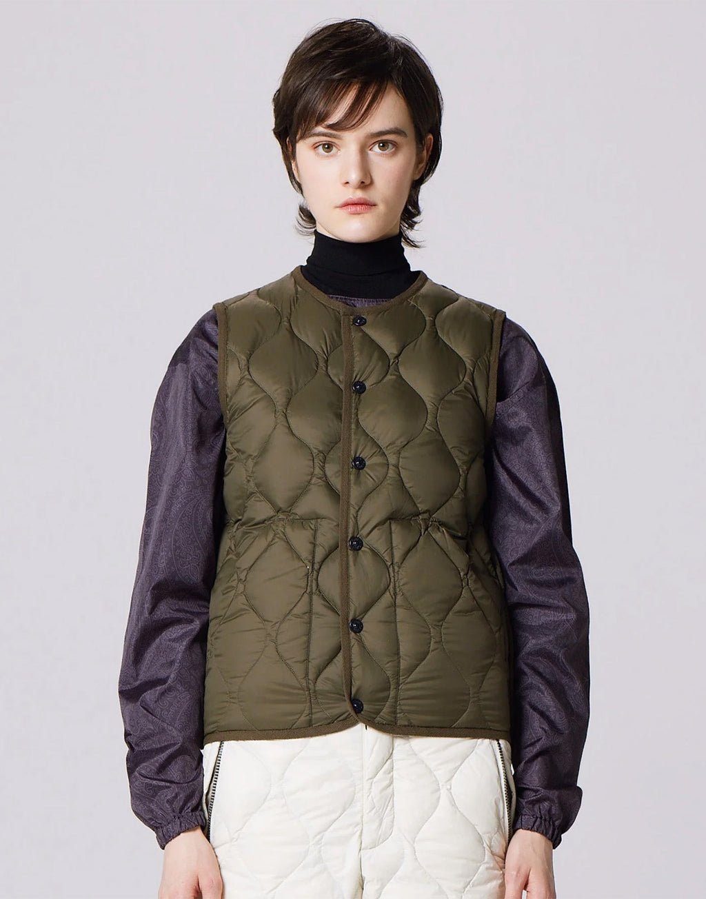 TAION Gilet Military Soft Shell Dark Olive