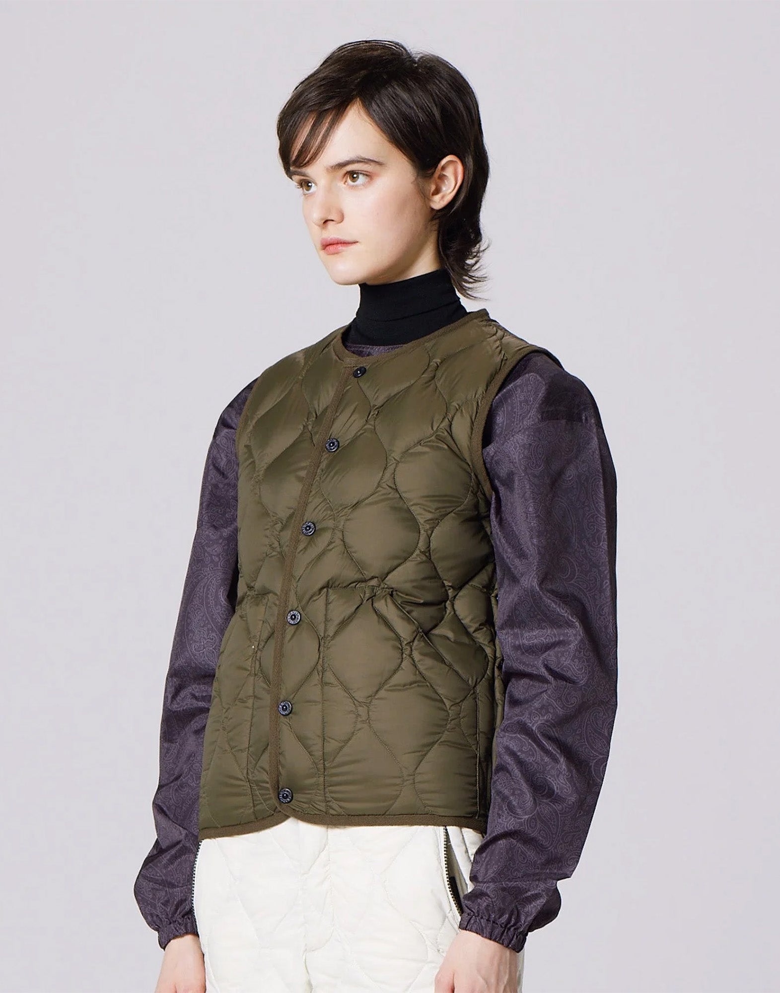 TAION Gilet Military Soft Shell Dark Olive