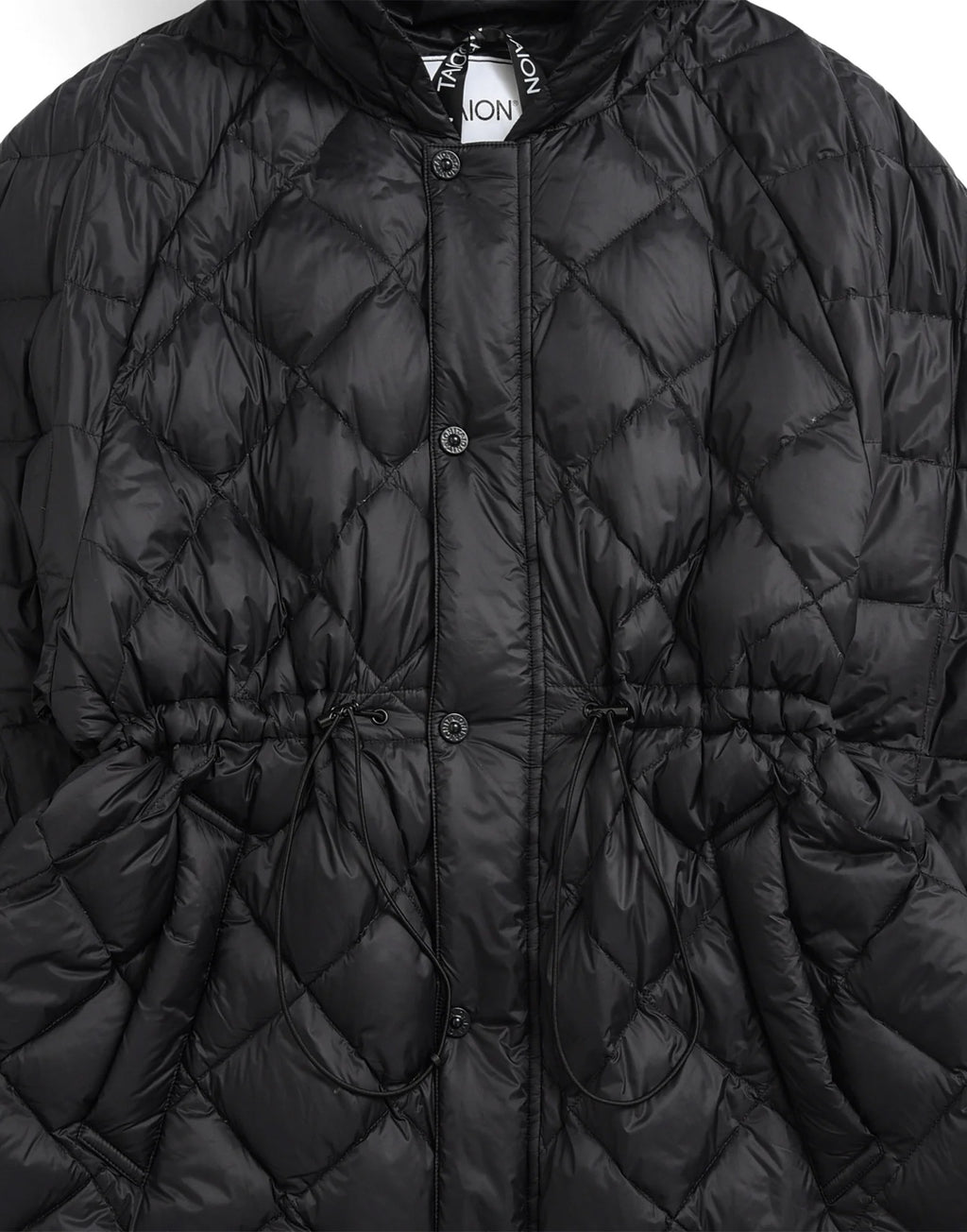 TAION City Sleeve Down Cape Black