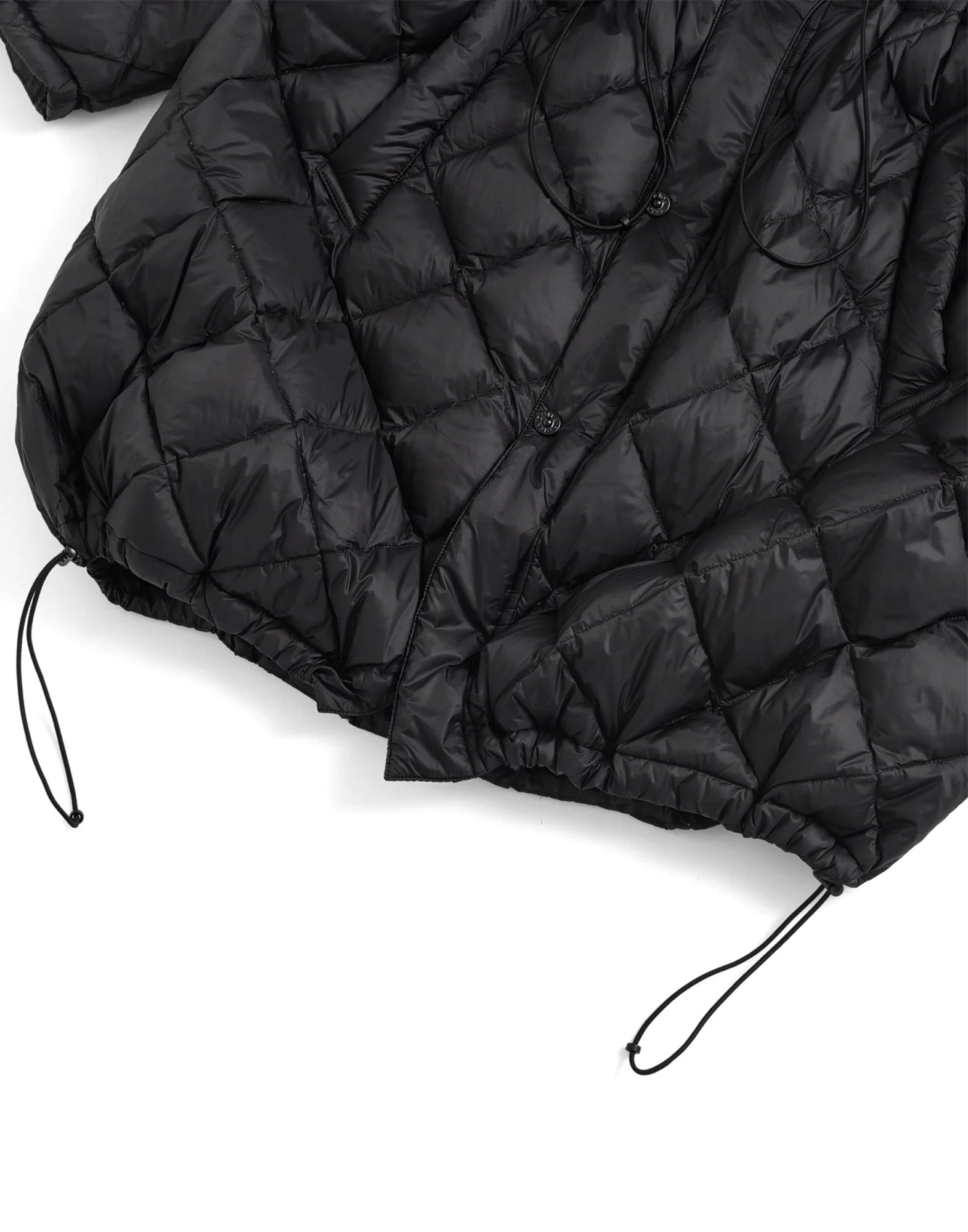 TAION City Sleeve Down Cape Black